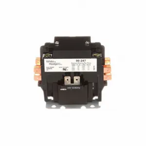 EMERSON 90-247 Definite Purpose Magnetic Contactor, 2 Poles, 40 A Full Load Amps-Inductive | CP4GBK 395U35