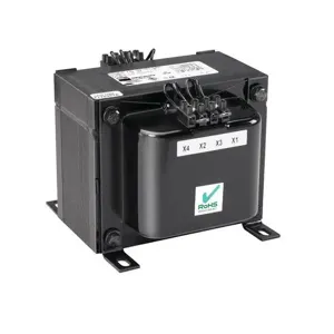 EMERSON CE1000MH Industrial Control Transformer, 208-600 V Primary, 120/240V Secondary, 60 Hz, 0.31 x 0.69 Inch Slot Size | CM7ZFX