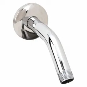 ENCORE SS05-0200 Shower Arm, Encore, Brass, 6 Inch Size, Chrome Finish | CP4GQM 2YDW2