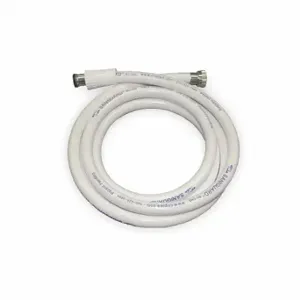 ENCORE SS15-Y010-72 Shower Hose, Encore, 1/2 Inch Connection Size, Npsm Connection, 72 Inch Size, White Finish | CP4GQP 2YDV9