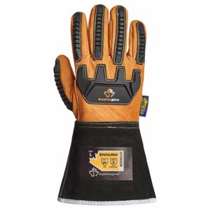 ENDURA 375KGVBXL Leather Gloves, Size XL, Goatskin, Drivers Glove, ANSI Cut Level A4, Full, Wing Thumb | CP4GXZ 60YE43