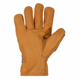 ENDURA 378GCXVBL Work Gloves, L 9, Drivers Glove, Leather, Goatsk Inch, Kevlar, ANSI Impact Level 2, 1 PR | CP4GTY 793WL8