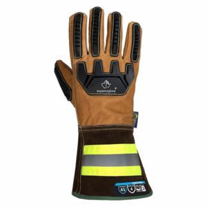 ENDURA 378GTXVBGL Leather Gloves, Size L, ANSI Cut Level A5, ANSI Impact Level 2, Drivers Glove, HPPE, 1 PR | CT2BZR 803J76