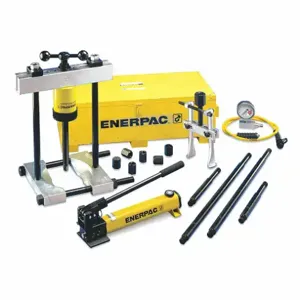 ENERPAC BHP361G Hydraulic Cross Bearing Puller Set, 30 Ton | CM9HFY