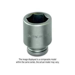 ENERPAC BSH15225 Socket, 6 Point, Standard, 1.5 Inch Square Drive, 2-1/4 Inch Size | CM9HKW