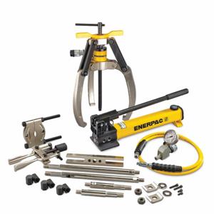 ENERPAC LGHMS314H Hydraulic Master Puller Set, 3 Jaw, 14T, Hand Pump | CM9KGH