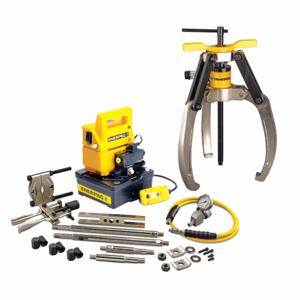 ENERPAC LGHMS324EB Hydraulic Master Puller Set, 3 Jaw, 24T, E Pump, 115V | CM9KGK