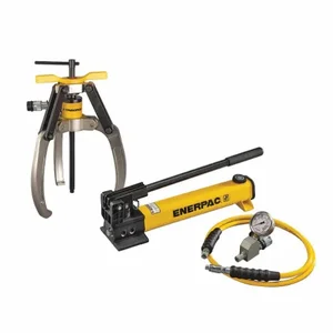 ENERPAC LGHS310H Puller, Lock Grip, Hydraulic Set, 3 Jaw, 10T, Hand Pump | CM9KHE