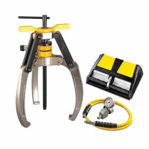 ENERPAC LGHS324A Puller, Lock Grip Hydraulic Set, 3 Jaw, 24T, Air Pump | CM9KHK