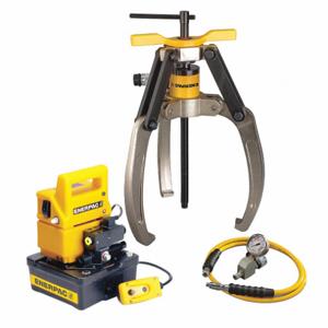 ENERPAC LGHS324EB Puller, Lock Grip Hydraulic Set, 3 Jaw, 24T, E Pump, 115V | CM9KHL