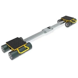 ENERPAC MLSD10 Dual Connected Load Skate, 10 Ton, Polyurethane Wheel | CM9KJU