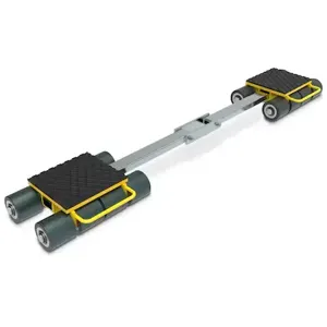 ENERPAC MLSD13 Dual Connected Load Skate, 13 Ton, Polyurethane Wheel | CM9KJV