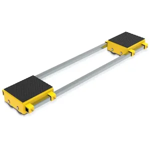 ENERPAC MLSD35 Dual Connected Load Skate, 35 Ton, Polyurethane Wheel | CM9KJZ