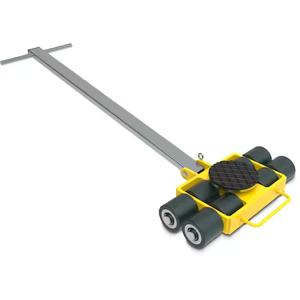 ENERPAC MLSF7 Steerable Load Skate, 7 Ton, Polyurethane Wheel | CM9KKH