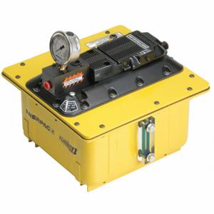 ENERPAC PACG30S8S Air Hydraulic Pump, Remote Valve Mount, 180 Inch Cu. Capacity/min Oil Flow, 100 PSI | AE6TFW 5UXA6