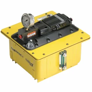 ENERPAC PACG30S8S Air Hydraulic Pump, Remote Valve Mount, 180 Inch Cu. Capacity/min Oil Flow, 100 PSI | AE6TFW 5UXA6