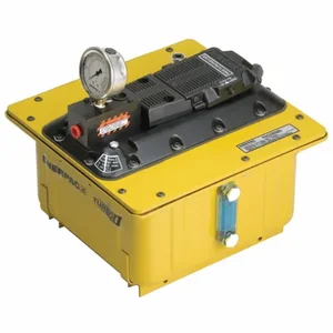 ENERPAC PACG50S8S Air Hydraulic Pump, Remote Valve Mount, 120 Inch Cu. Capacity/min Oil Flow, 100 PSI | AE6TFZ 5UXA9