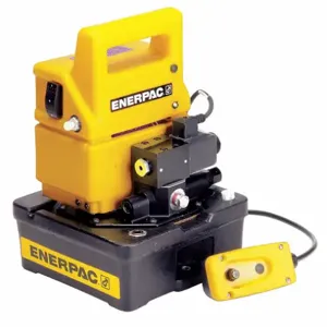 ENERPAC PUD1101B Economy Electric Hydraulic Pump, Two Speed, Dump Valve, 115V, Single-Acting Cylinders | AD6MQY 46C555