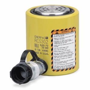 ENERPAC RCS-302 Single-Acting, Low-Height Hydraulic Cylinder, 30 Tons | AF2XYF 6Z068