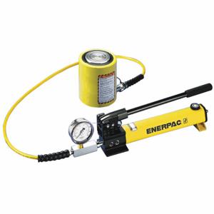 ENERPAC SCL502H Ram and Pump Set, Low Profile, 50 Ton Capacity, 10000 PSI | AE2LZL 4YDZ2