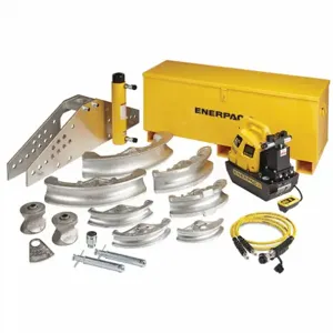 ENERPAC STB202E 25TU90 Hydraulic Pipe Bender Set, 1-1/4 to 4 Inch | AH2DUM 25TU90