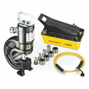 ENERPAC STP35A Hydraulic Punch and Standard Die Set with Air Pump, 35 Ton | AH2DVA 25TV44