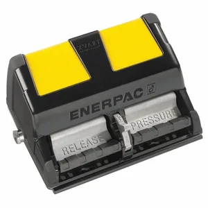 ENERPAC XA12 Air Driven Hydraulic Pump, 3/3 Valve, 122 Inch Cu. Capacity Usable Oil | AA8KUK 18Y554