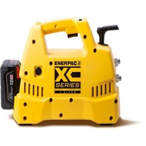 ENERPAC XC1401ME Cordless Pump Kit, 1L, 4/3 Man. Valve, 230V Charger | CM9MRD
