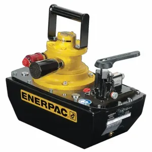 ENERPAC ZA4404MX Two Speed, Air Hydraulic Pump, 4/3 Manual Valve, 1 Gallon Usable Oil | AF8KLV 26VY13