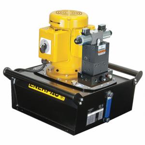 ENERPAC ZE5320SG Electric Hydraulic Pump, 3/3 Solenoid Valve, 5 Gallon Usable Oil, 10000 PSI | AF8KRU 26VZ29