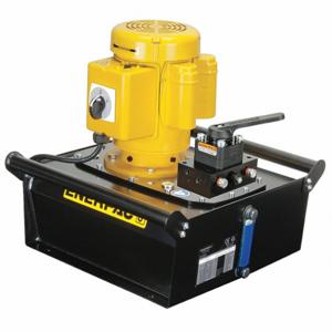 ENERPAC ZE3408SB Electric Hydraulic Pump, 4/3 Solenoid Valve, 2 Gallon Usable Oil, 10000 PSI | AF8KPU 26VY82