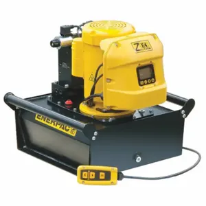 ENERPAC ZE3420SB Electric Hydraulic Pump, 4/3 Solenoid Valve, 5 Gallon Usable Oil, 10000 PSI | AF8KPY 26VY86