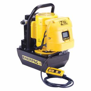 ENERPAC ZE4420SB Electric Hydraulic Pump, 4/3 Solenoid Valve, 5 Gallon Usable Oil, 10000 PSI | AF8KRE 26VZ16