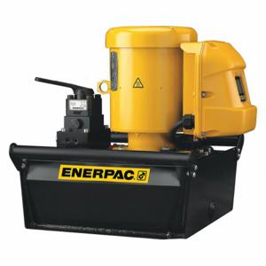 ENERPAC ZE5420SG Electric Hydraulic Pump, 4/3 Solenoid Valve, 5 Gallon Usable Oil, 10000 PSI | AF8KTA 26VZ35