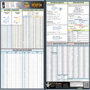 ENGINEERS BLACK BOOK EBB-HSE24 Engineering Tech Sheet Tapers And Angles | AE3GVP 5DFE4