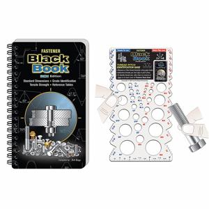 ENGINEERS BLACK BOOK FBB-USA-L Fastener Black Book, 1st Edition, Metric Version, Large Size | CH9KTX
