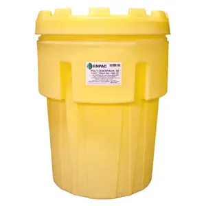 ENPAC 1095-YE Poly-Overpack Salvage Drum, 95 Gallon Capacity | CF3GRC