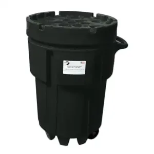 ENPAC 1299-BD Wheeled Poly-SpillPack, 95 Gallon Capacity, With Screw-Top Lid | CF3GQY