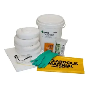 ENPAC 13-5PKO Economy Safety Pail Spill Kit, Oil Only | CF3GMV