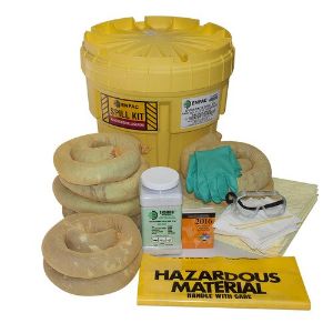ENPAC 1321-YE Overpack Salvage Drum Spill Kit, Aggressive, 20 Gallon Capacity | CF3GVF