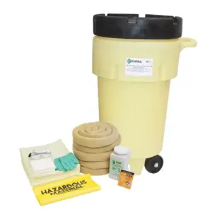 ENPAC 1451-YE Poly-SpillPack Spill Kit, Aggressive, 50 Gallon Capacity | CF3GTU