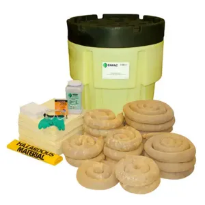 ENPAC 1461-YE Poly-SpillPack Spill Kit, Aggressive, 65 Gallon Capacity | CF3GTC