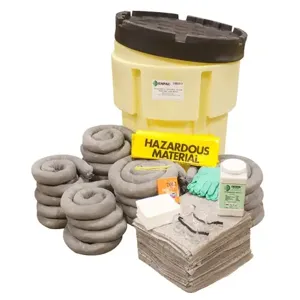 ENPAC 1490-YE Poly-SpillPack Spill Kit, Universal, 95 Gallon Capacity | CF3GRK