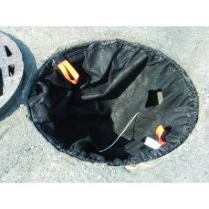 ENPAC 4340-22-IB Catch Basin Insert, 22 to 25 Inch Size, With Oil-Absorbing Imbiber Packet | CF3GXX 4340-22-IB-BG