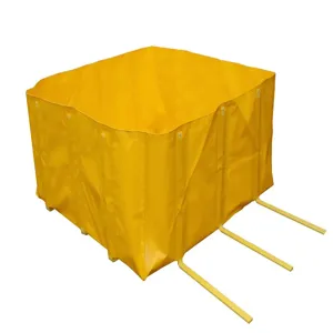 ENPAC 48-552-YE-SS IBC Berm, 5 x 5 x 2 Feet Size | CF3GJT