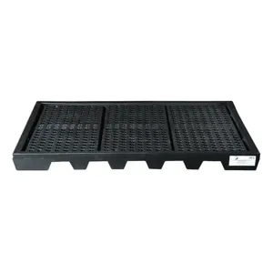 ENPAC 5115-BD Low Profile Spill Pallet, 6-Drum | CF3GHJ