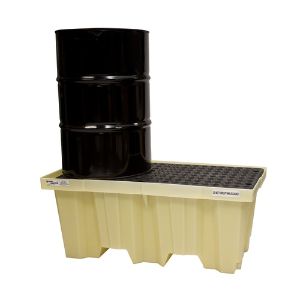 ENPAC 5222-YE Poly-Spill Pallet, Nestable, 2-Drum | CF3GEX