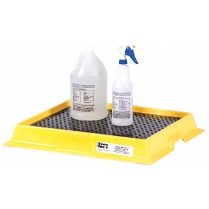 ENPAC 5248-YE Spill Tray Black / Yellow 2.5 Gallon Hdpe | AC4ZUF 31DL83