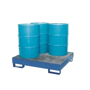 ENPAC 9004-BU Spill Pallet, Steel, 4-Drum | CF3GCD