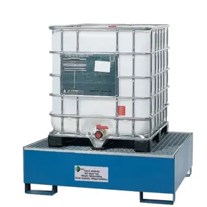 ENPAC 9469-BU IBC Steel Tote, 53 Inch Width | CF3GJK